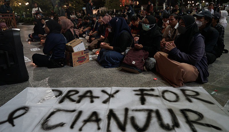 Aliansi Mahasiswa Nusantara Doa Bersama untuk Cianjur - Bagian 2