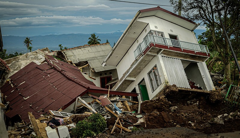 Desa Sarampad Jadi Titik Terparah Gempa Cianjur, Begini Kondisinya - Bagian 3