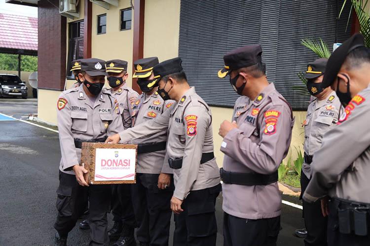 Galang Donasi Korban Gempa Cianjur, Polres Kulonprogo Kumpulkan Rp31,263 Juta