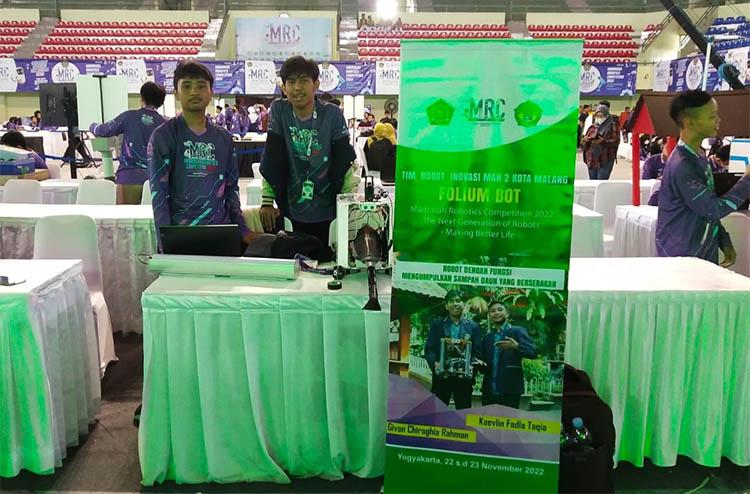 title Robot Pengambil Sampah Organik Karya Siswa MAN 2 Malang Siap Tuntaskan Masalah Lingkungan   Robot Pengambil Sampah Organik Karya Siswa MAN 2 Malang Siap Tuntaskan Masalah Lingkungan