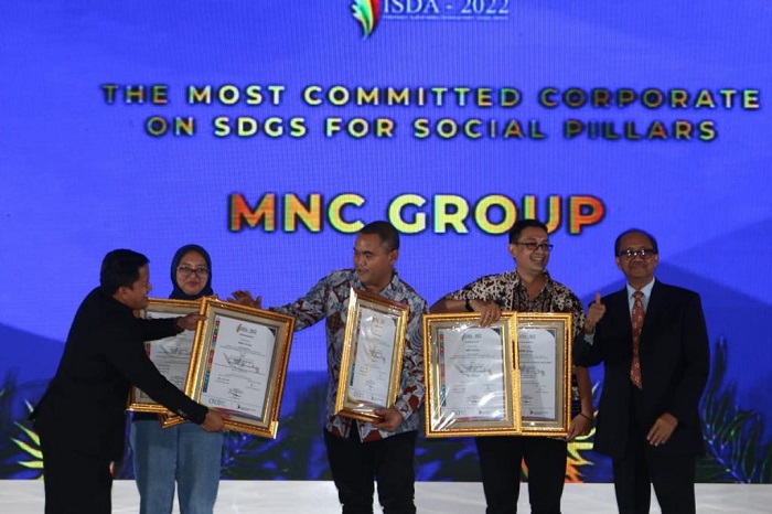 MNC Group Raih 7 Penghargaan Indonesia SDGs Award (ISDA) 2022 dari CFCD  