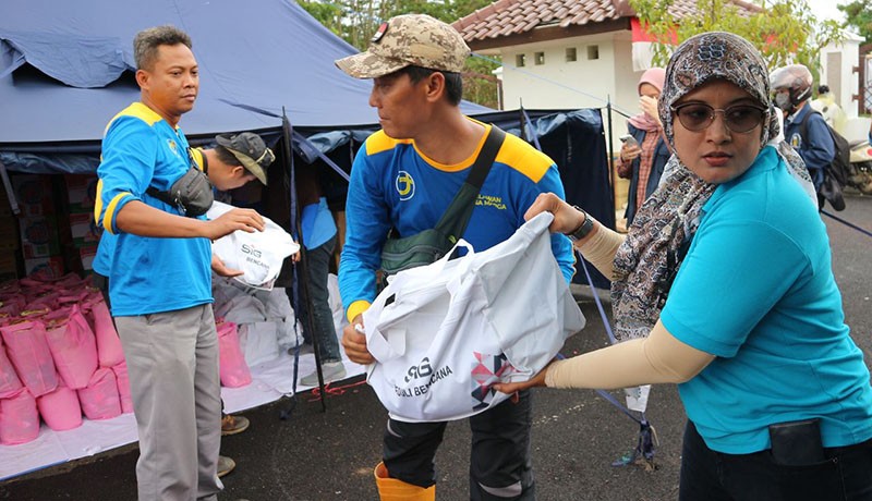 Salurkan Bantuan untuk Korban Gempa Cianjur, SIG Kirim Tim Reaksi Cepat