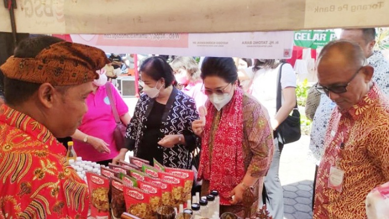 Jaga Inflasi Stabil, Bazar UMKM-Pangan Murah Digelar di Taman Kesatuan Bangsa Manado