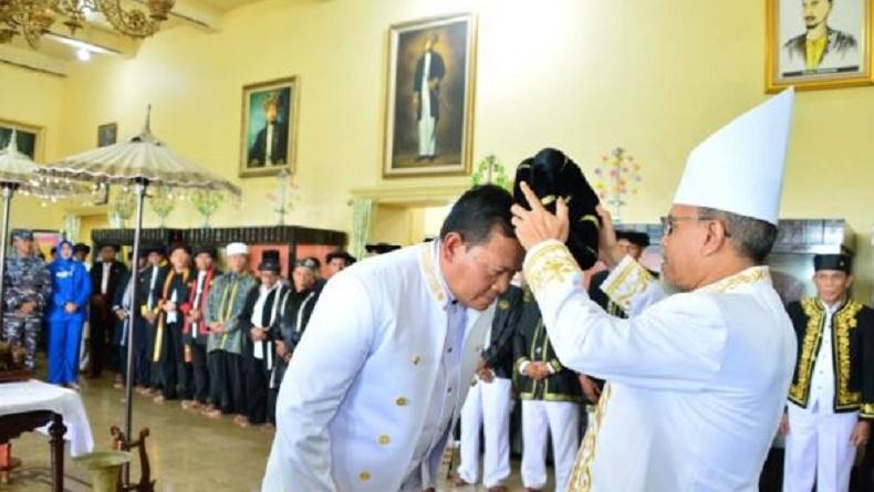 Sultan Ternate Anugerahi KSAL Gelar Sangaji Ori Ma Ahi Malamo Penguasa Laut Terbesar