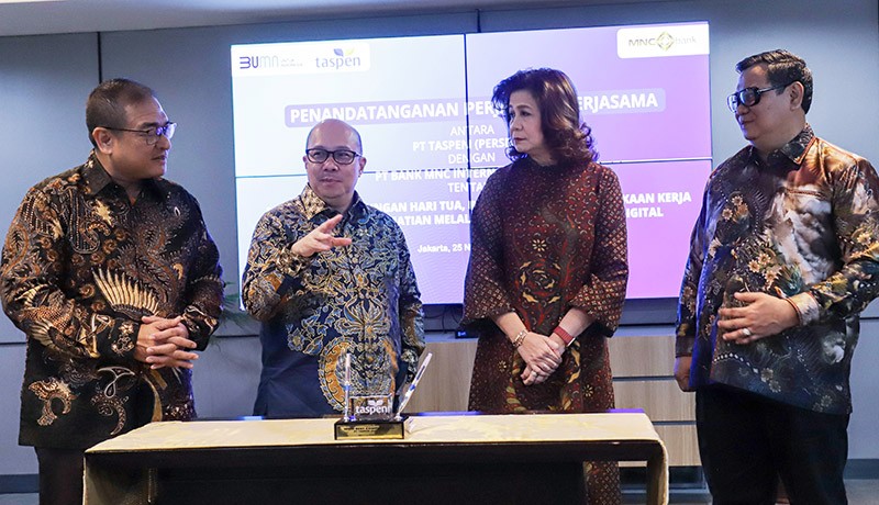 MNC Bank Resmi Jadi Mitra Bayar Digital Pertama Taspen - Bagian 1