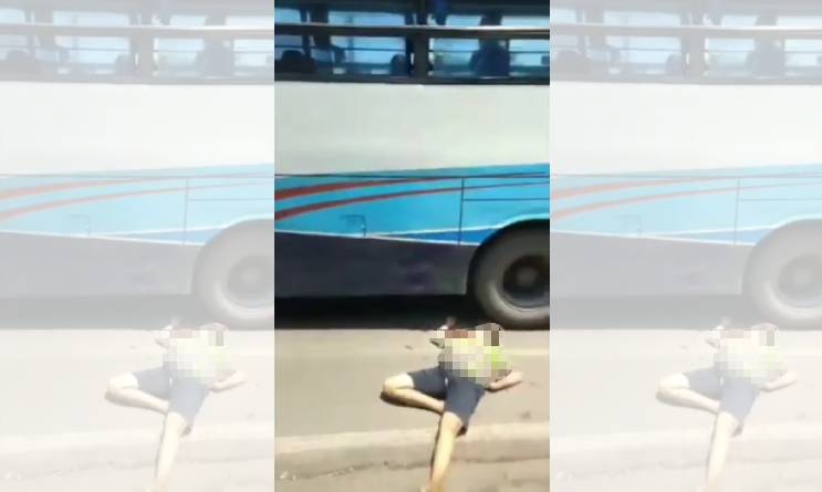 Dibonceng Suami, Perempuan di Pasuruan Tewas Terlindas Bus usai Jatuh dari Motor
