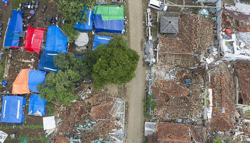Percepat Bantuan Logistik ke Korban Gempa Cianjur, Petugas Gunakan Motor Trail