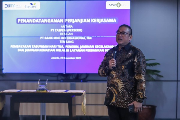 Kerja Sama dengan MNC Bank, Titik Layanan Taspen Bakal Bertambah 25.000 di Indonesia