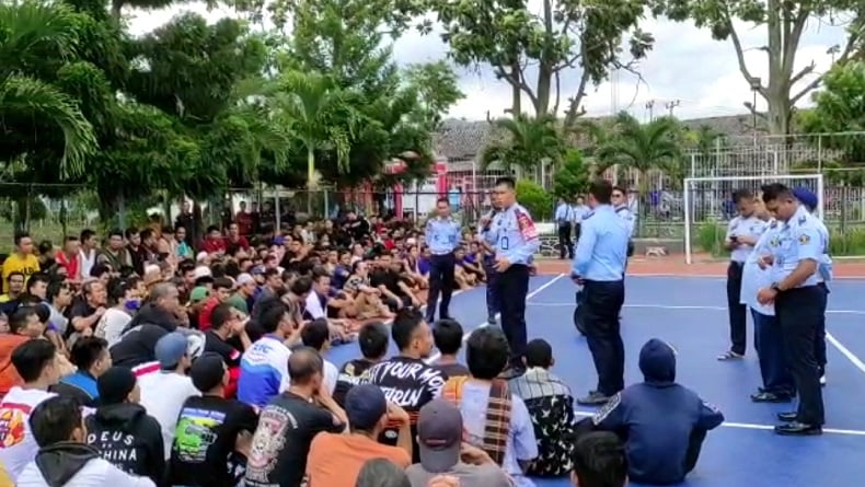Lapas Cianjur Rusak Diguncang Gempa, Napi Dipindahkan ke Tenda 