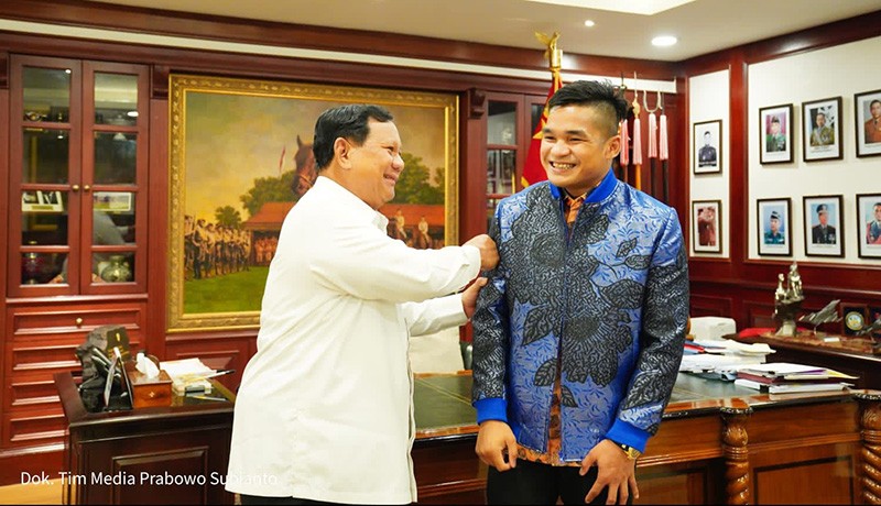 Prabowo Doakan Petarung Muda Jeka Saragih Berikan yang Terbaik untuk Bangsa - Bagian 3