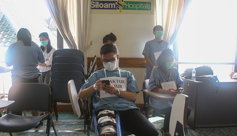 Siloam Hospitals Lippo Village Gelar Simulasi Penanganan Bencana Gempa dan Kebakaran  - Bagian 4