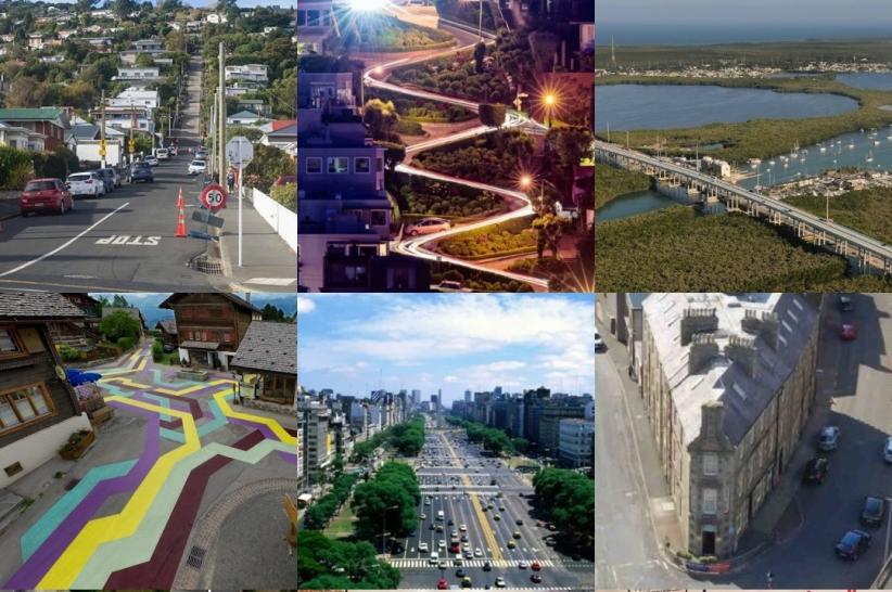 7 Jalan Terunik di Dunia, Mengagetkan Ada yang Panjangnya Cuma 2 Meter