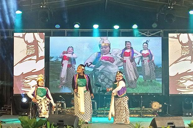 Ratusan Penyandang Disabilitas Meriahkan Gelar Pekan Budaya Difabel di Imogiri 