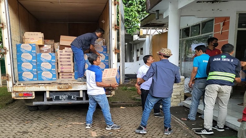 Jasa Tirta II Kumpulkan Donasi Bantu Keluarga Karyawan Terdampak Gempa Cianjur