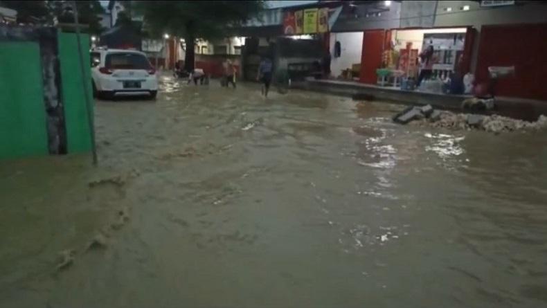 Hujan Deras di Blora, Banjir Rendam Permukiman Warga