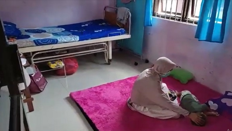 Pilu, Bayi Ini Hidup di Rutan Pandeglang usai Ibu Ditahan Kasus Surat Covid-19 Palsu