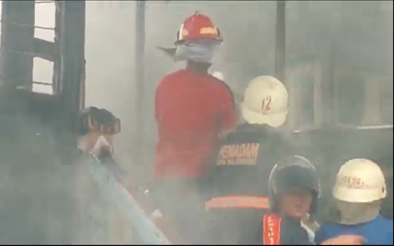 3 KK Kehilangan Tempat Tinggal akibat Kebakaran di Plaju Palembang 