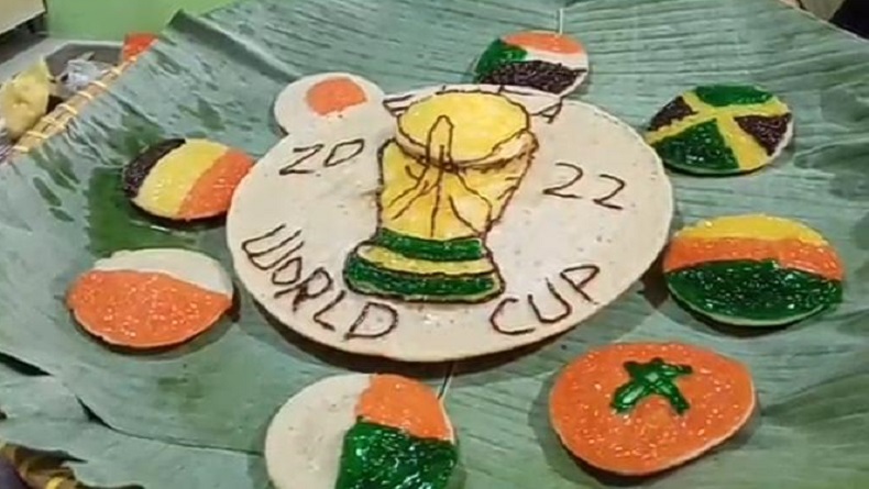 Bikin Ngiler, Surabi Jumbo Topping Piala Dunia Dibuat Warga Purwakarta