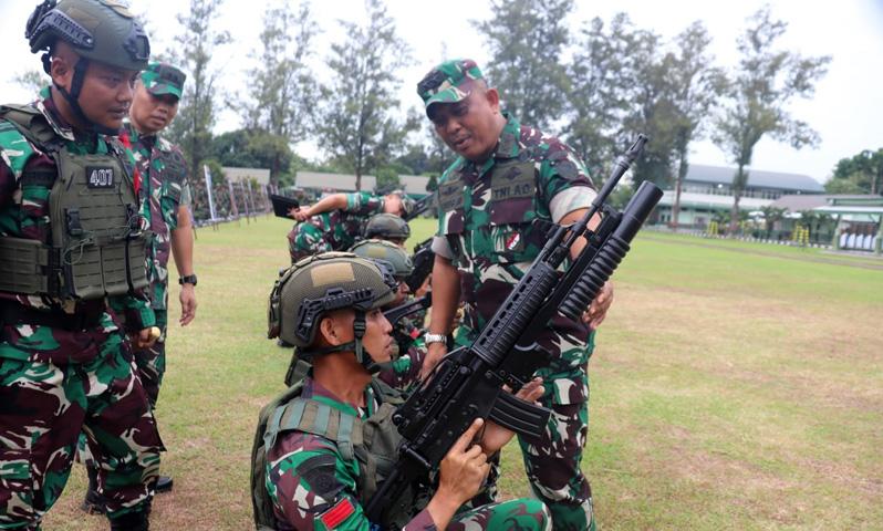  Asops KSAD : Satgas Yonif 407/PK Siap Melaksanakan Penugasan Operasi di Papua Barat