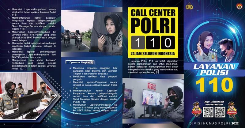 Polda Jateng: Butuh Layanan Polisi dengan Cepat, Silakan Hubungi Call Center 110 