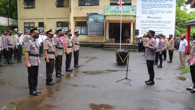 Wakapolres dan Kasat Intelkam Polres Kepulauan Sitaro Resmi Dilantik, Ini Penggantinya