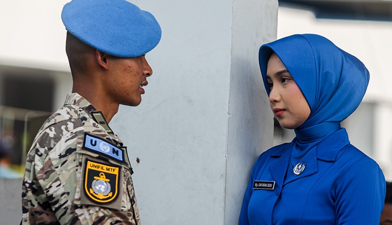 Suasana Haru Pelepasan 119 Prajurit TNI Jalani Misi Perdamaian ke Lebanon - Bagian 4