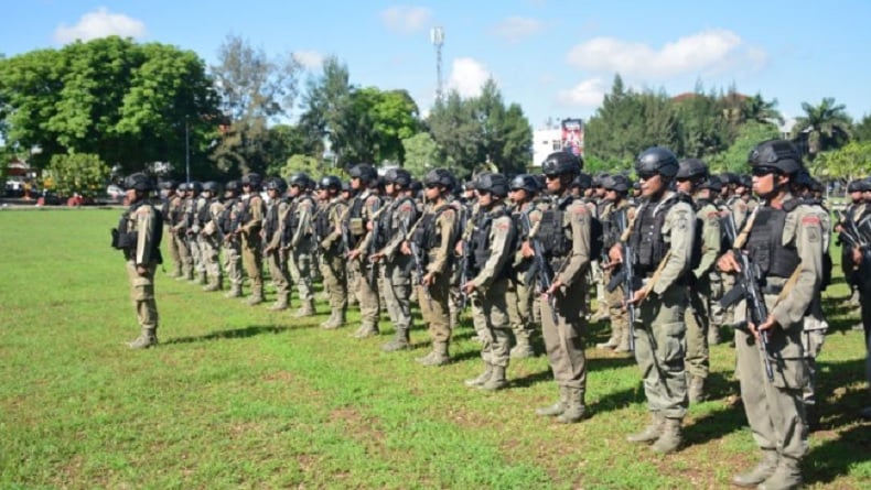 1 Kompi Brimob Dikirim ke Papua, Pesan Kapolda NTT: Laksanakan Tugas dengan Baik