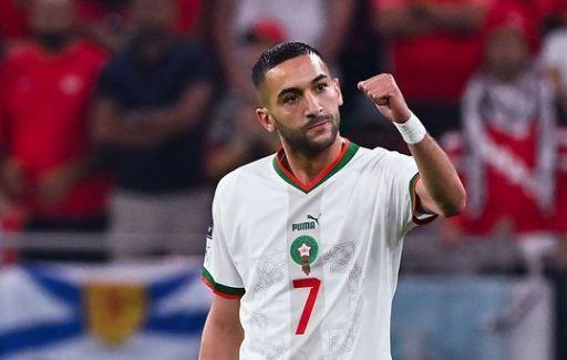 Mantap! Hakim Ziyech Cetak Dua Rekor usai Bawa Maroko ke 16 Besar Piala Dunia 2022