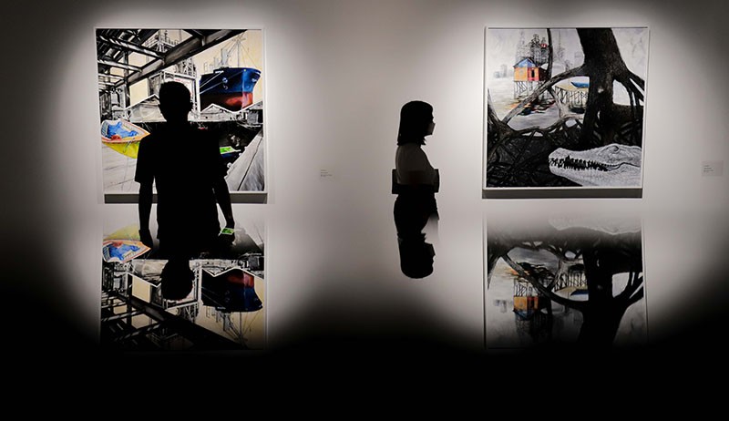 Pupuk Kaltim Gelar Pameran Lukisan Bertajuk Bentang Bontang - Bagian 3