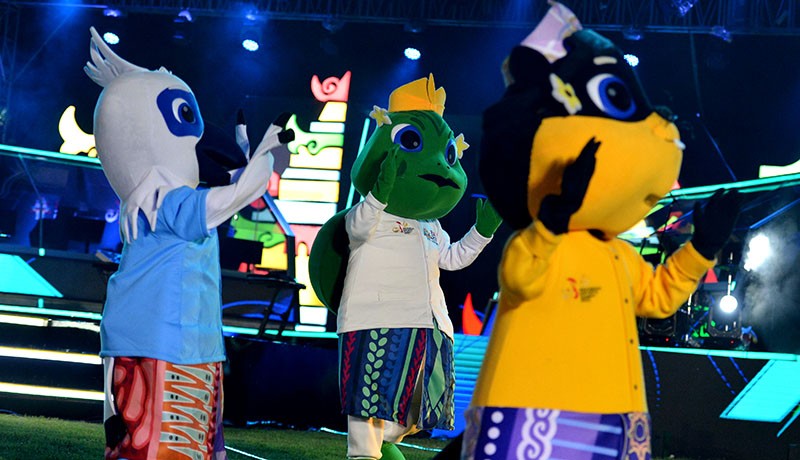 Bendera Palestina-Indonesia Berkibar saat Kejuaraan Dunia Esports - Bagian 3