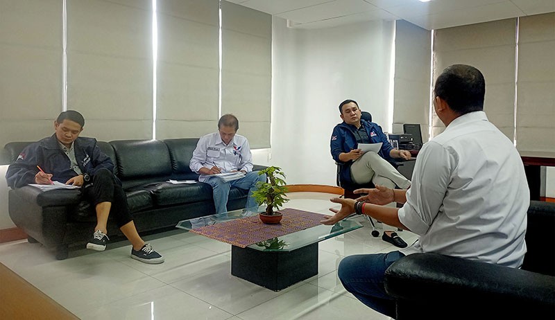 Tindak Lanjut Konvensi Rakyat, DPW Perindo DKI Wawancara Bacaleg - Bagian 1
