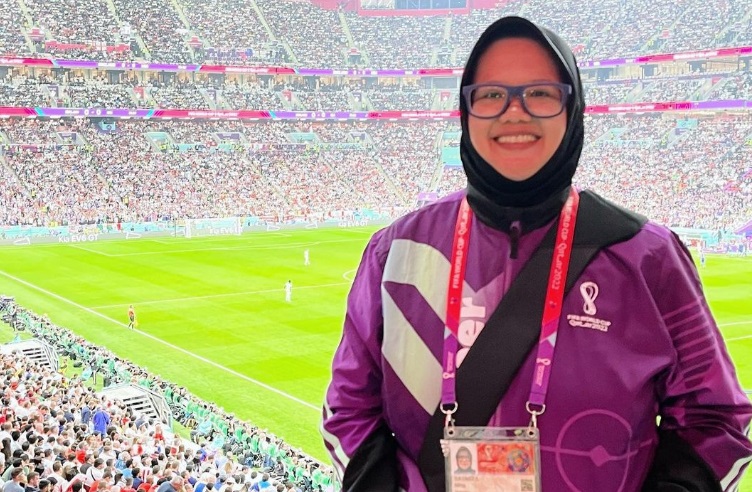 Kisah Mita dan Aldo, Volunteer asal Indonesia yang Wujudkan Mimpi di Piala Dunia 2022