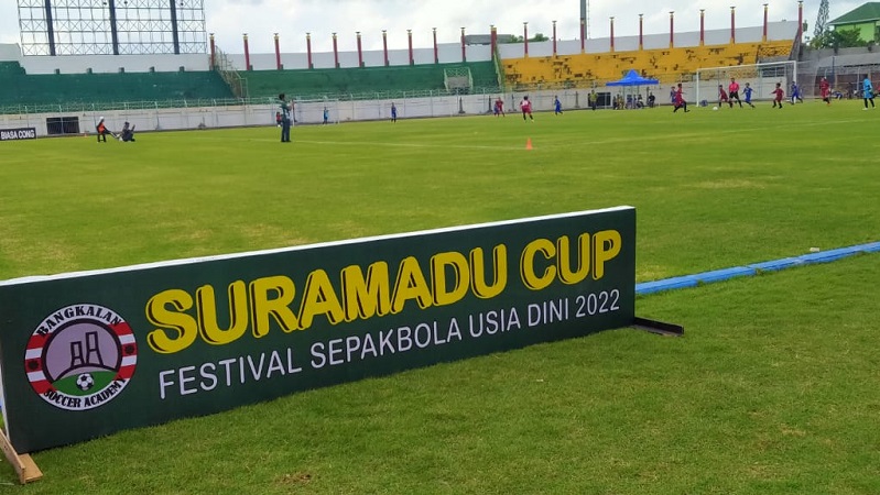 Demam Piala Dunia, SSB se-Jatim Ramaikan Turnamen Suramadu Cup di Bangkalan 