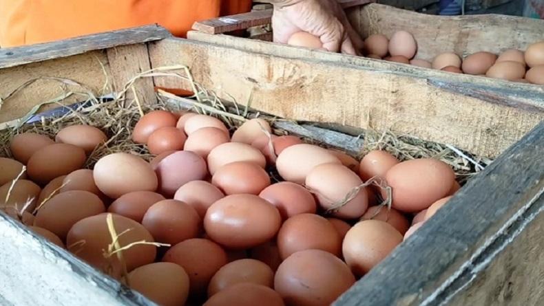 Harga 3 Komoditas Turun di Pasar Sindangkasih Majalengka, Telur Rp28.000 per Kg