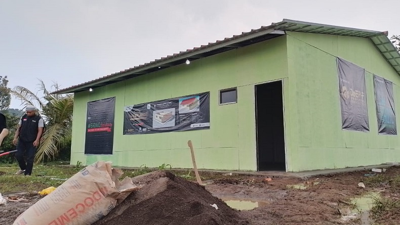 Hunian Sementara Korban Gempa Cianjur Dibangun, Tampung 50 Penghafal Alquran