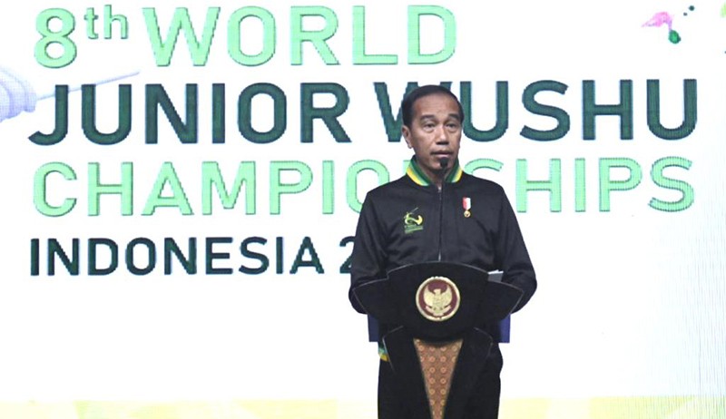 Presiden Jokowi Buka Kejuaraan Dunia Wushu Junior ke-8 - Bagian 1