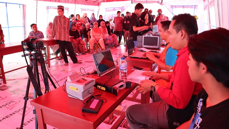 Pemerintah Bantu Cetak Ulang dan Perekaman e-KTP Korban Gempa Cianjur