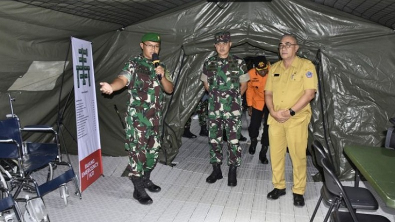 Antisipasi Bencana Alam di Manado, Kodam XIII/Merdeka Gelar Kesiapsiagaan Personel