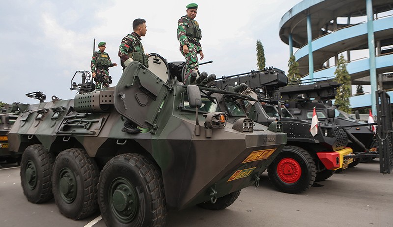 Apel Pengamanan Pernikahan Kaesang-Erina, Kendaraan Lapis Baja Siaga - Bagian 2