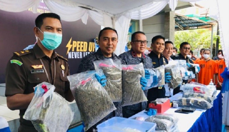 Kokain Senilai Rp1 Miliar Dikirim dari Inggris ke Bali untuk Pesta Tahun Baru