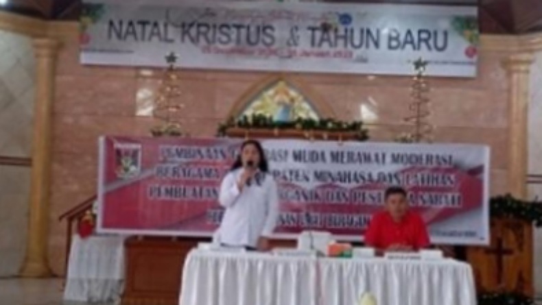 Kemenag Minahasa Dorong Generasi Muda Rawat Moderasi Beragama