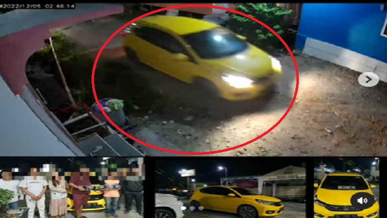 Viral Mobil Brio Terekam CCTV Diduga Digondol Maling, Warga Keluar Rumah Kejar Pelaku
