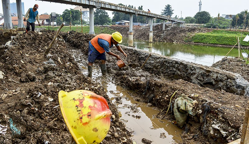Progres Pembangunan Waduk Lebak Bulus - Bagian 2