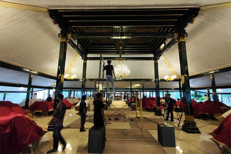Akad Nikah Kaesang-Erina di Pendopo Agung Royal Ambarrukmo Dikonsep Pagelaran