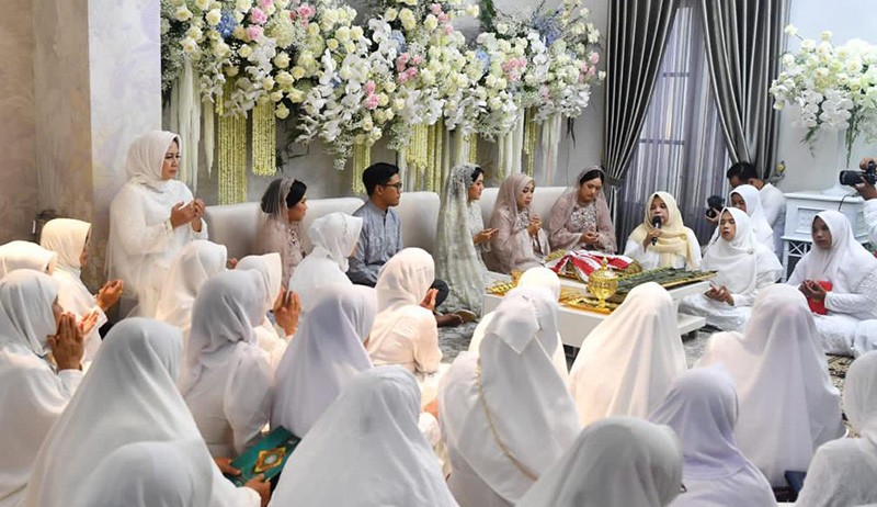 Pengajian Khataman Alquran Awali Rangkaian Pernikahan Kaesang-Erina - Bagian 4