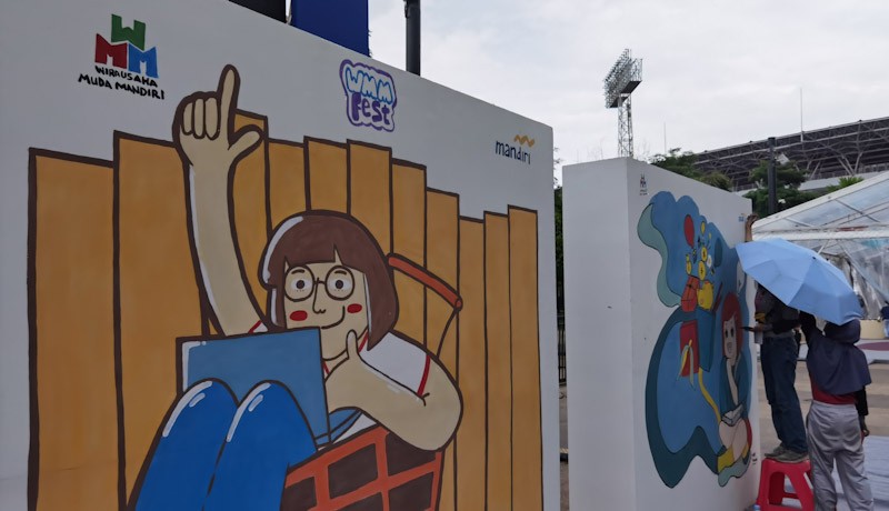 Warna-warni Mural saat WMM Fest 2022 - Bagian 1