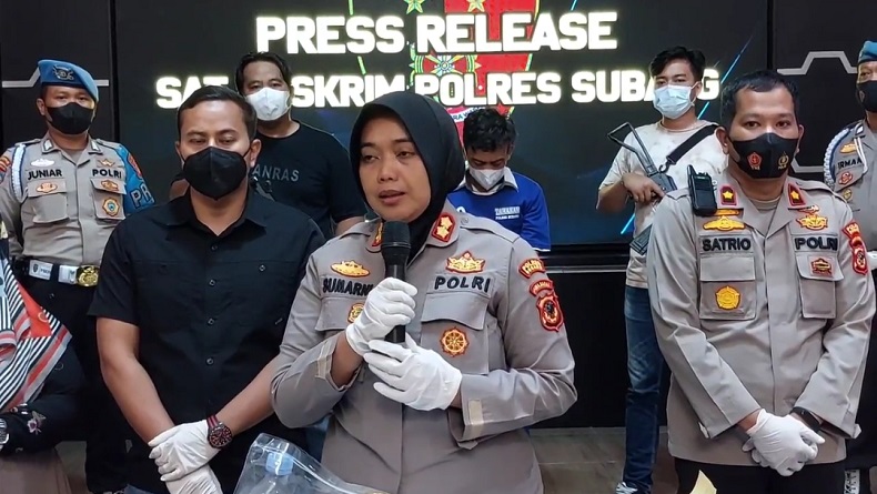 Ini Motif Suami Bunuh Istri lalu Bakar Mayatnya Dalam Mobil di Pusakanagara Subang