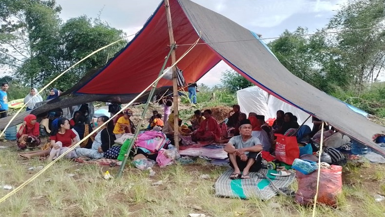 Tega, Pengungsi Gempa Cianjur Diduga Ditagih Uang Sewa Lahan Rp1 Juta Viral di Medsos