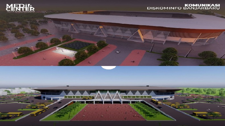 Stadion Olahraga Standar FIFA Bakal Dibangun di Banjarbaru, Begini Desainnya