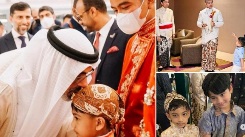 5 Tingkah Lucu Cucu Presiden di Nikahan Kaesang-Erina, Ada Aksi Joget hingga Dicium Pangeran Arab